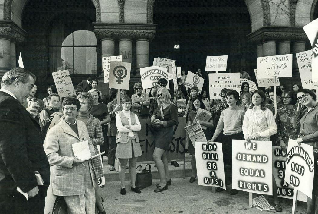 Members of the Voice of Women, Women’s Liberation Movement