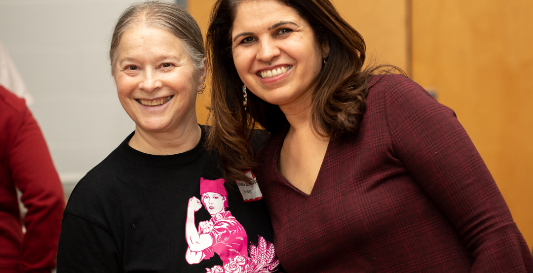 Nagina Parmar and Catherine Jenkins